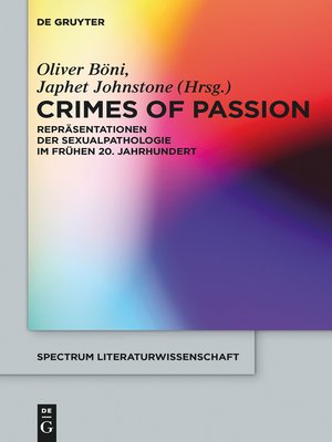 cover image of Crimes of Passion